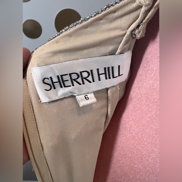 EUC Sherri Hill Style 53913 One Shoulder Gown - Picture 16 of 16